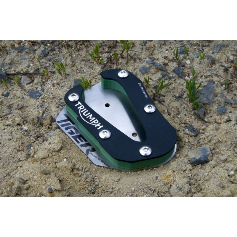 SM MotoFeet side stand extension for Triumph Tiger 900 Rally 2020-
