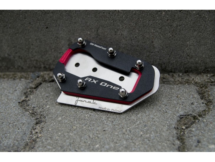 SM MotoFeet side stand extension for Junak RX One 125 2019-2023