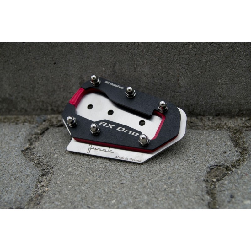 SM MotoFeet side stand extension for Junak RX One 125 2019-2023