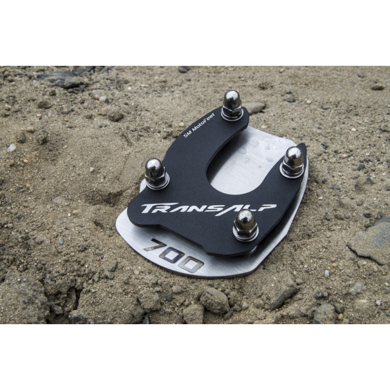 SM MotoFeet side stand extension for Honda XL700V Transalp 2008-2011