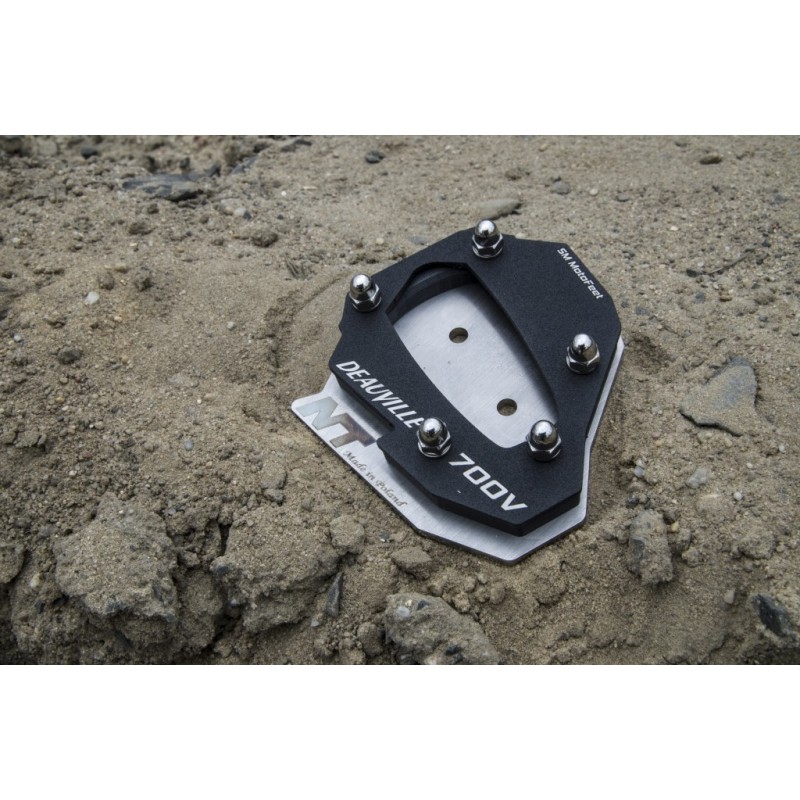 SM MotoFeet side stand extension for Honda NT700V Deauville