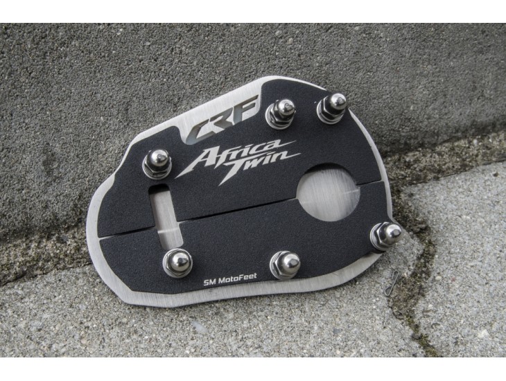 SM MotoFeet side stand extension for HONDA AFRICA TWIN CRF1100 AT I ATAS 2020-2023
