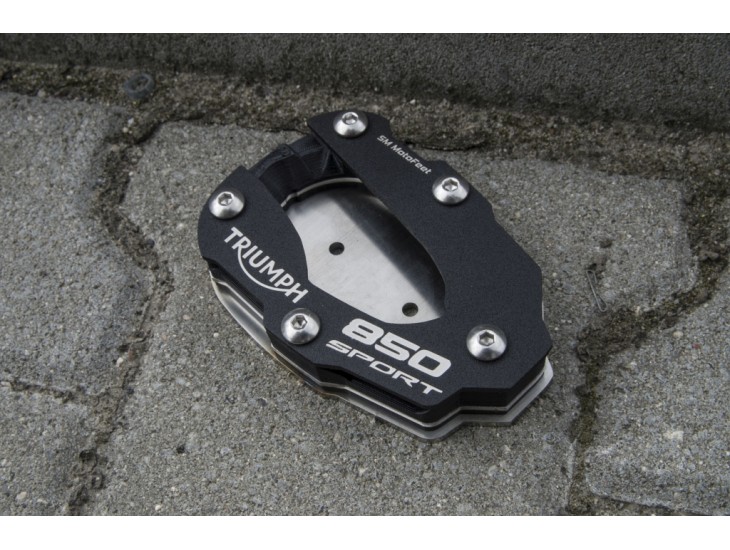 SM MotoFeet side stand extension for Triumph Tiger 850 Sport 2020-2023
