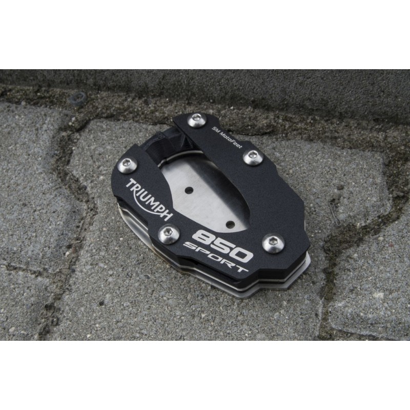 SM MotoFeet side stand extension for Triumph Tiger 850 Sport 2020-2023