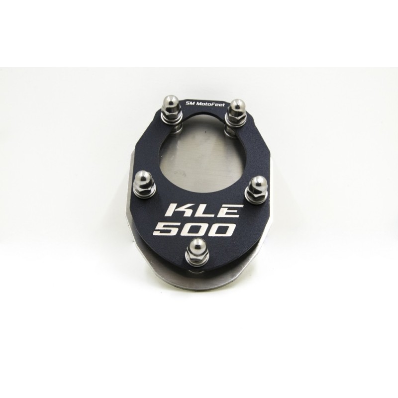 SM MotoFeet side stand extension for Kawasaki KLE 500 1991-2004