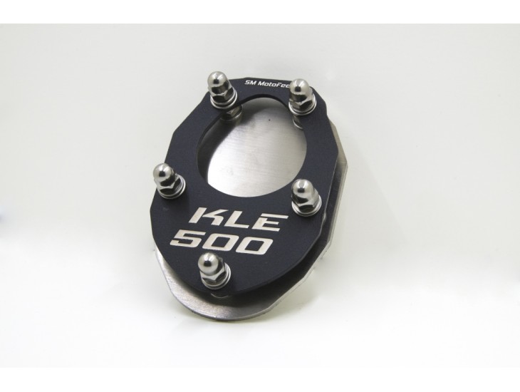 SM MotoFeet side stand extension for Kawasaki KLE 500 1991-2004