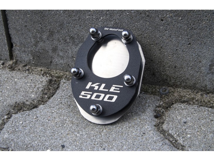 SM MotoFeet side stand extension for Kawasaki KLE 500 1991-2007