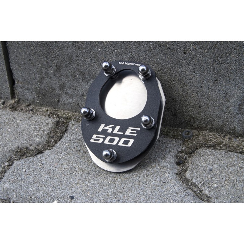 Poszerzenie stopki bocznej SM MotoFeet do Kawasaki KLE 500 1991-2007