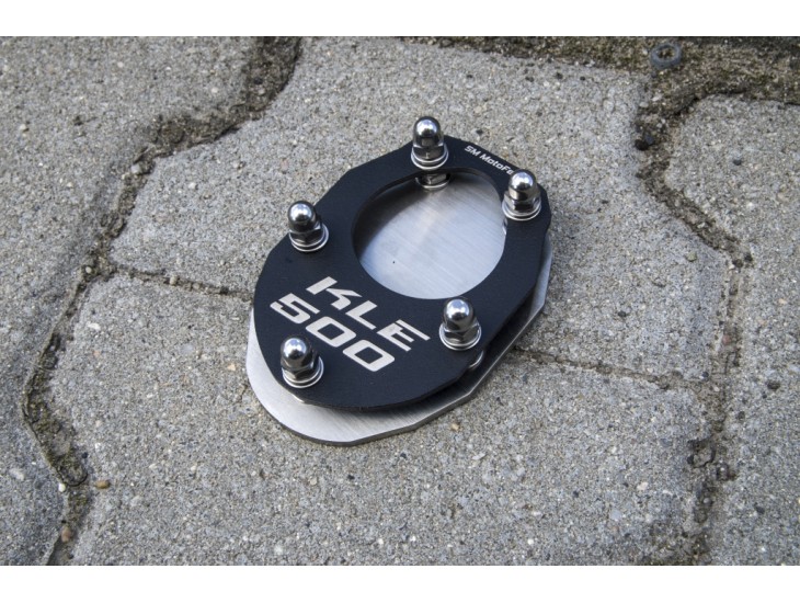 SM MotoFeet side stand extension for Kawasaki KLE 500 1991-2004