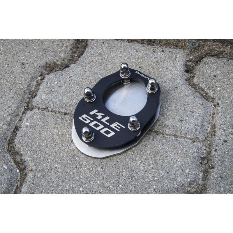 SM MotoFeet side stand extension for Kawasaki KLE 500 1991-2004