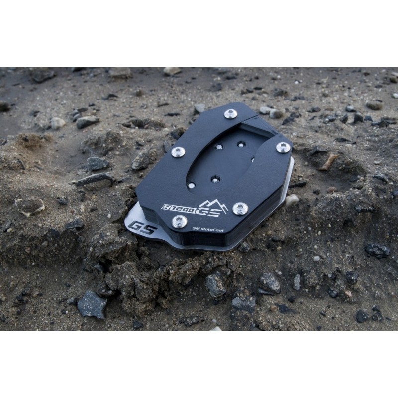 SM MotoFeet side stand extension for BMW R1200GS K25 2002-2013 +13mm