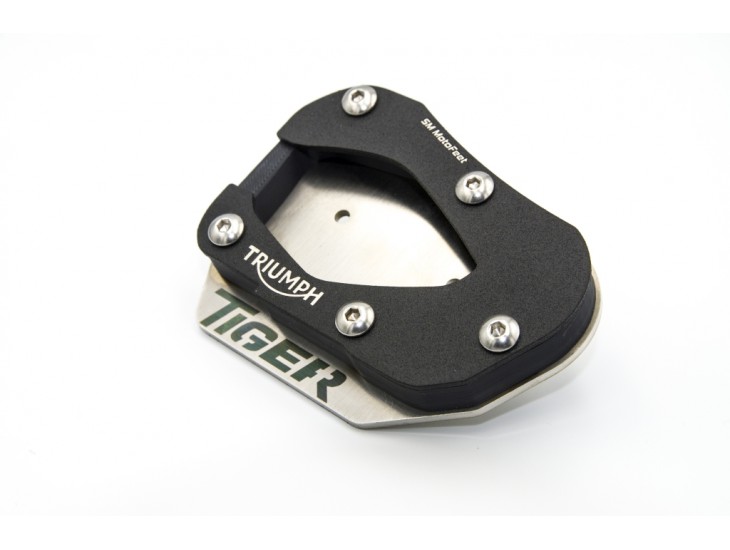SM MotoFeet side stand extension for Triumph Tiger 1050 Sport 2013-2021