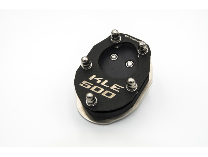 Poszerzenie stopki bocznej SM MotoFeet do Kawasaki KLE 500 +13mm 1991-2007