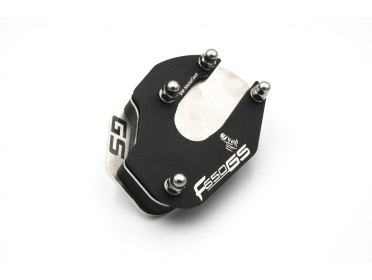 SM MotoFeet side stand extension for BMW F650GS Dakar 1999-2007 +17mm