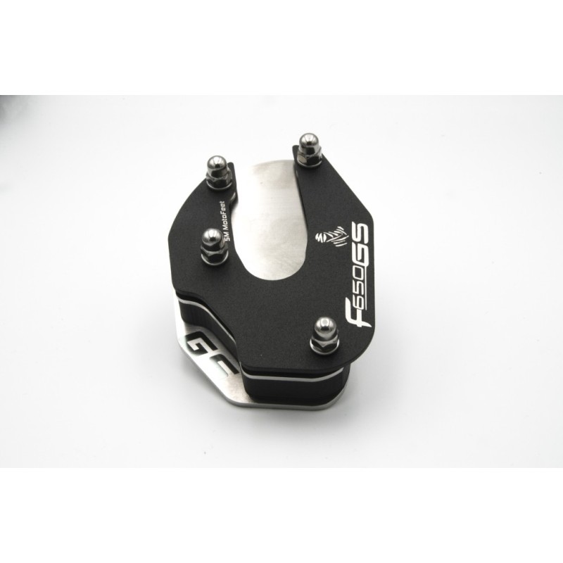 SM MotoFeet side stand extension for BMW F650GS Dakar 1999-2007 +17mm
